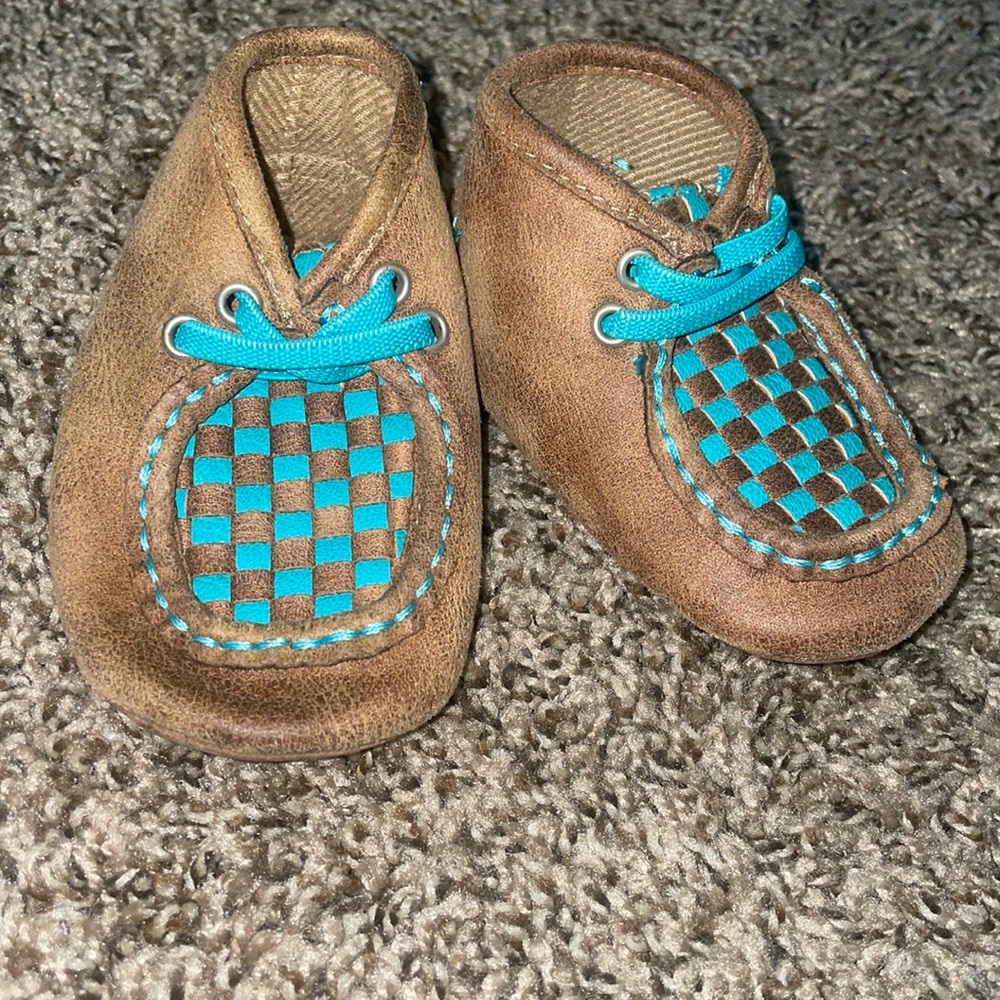 Turquoise boots